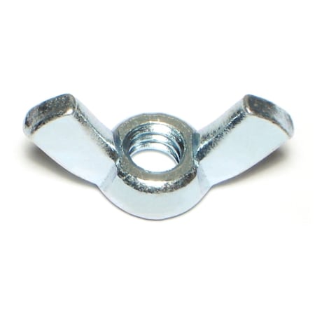 Midwest Fastener Wing Nut, 1/4"-20, Steel, Zinc Plated, 100 PK 03804